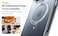 Torras UPRO Ostand SS Series ,Bumper, Military Grade Drop Protection, Compatible with MagSafe, Build-in Stand &amp; Ring Holder Case For iPhone 15 Pro Max (Black)