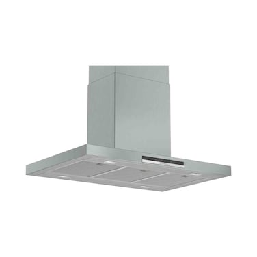 Bosch Serie 4, 90 Cm Island Chimney Hood, Stainless Steel - DIB97IM50M, 1 Year Warranty