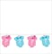 Bow Or Bowtie? Tablecover Plastic 54inx108in Border Print