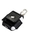 Leather Case Cover With Belt Hook For Apple AirPod Black