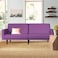 In House Shahrzad 2 In 1 Sofabed Velvet Upholstered - Light Purple