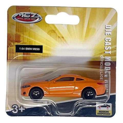 MSZ Metal Speed Zonic BMW M850i Die-Cast Model Car MSZ82215 Orange