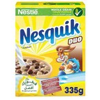 Buy Nestle Nesquik Duo Breakfast Cereal 335g in Kuwait