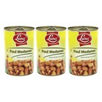 Buy Luna Foul Medames American Extra Grade Fava Beans 380g x Pack of 3 in Kuwait