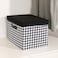 Decorative Storage Box For Clothes Households Etc Made With High Quality Oxford Material.