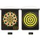 Generic-17-inch Magnetic Dart Board Darts  Double Sided Rollup Flocking Dartboards Darts Plate of Safety Dart Safety Game Board For Indoor/Outdoor   With 6 Darts