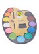 Alisun Artist Palette With Water Colors Set Multicolour