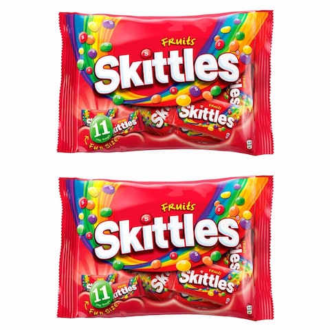 Buy Skittles Fruits Candy 198g x Pack of 2 in Kuwait