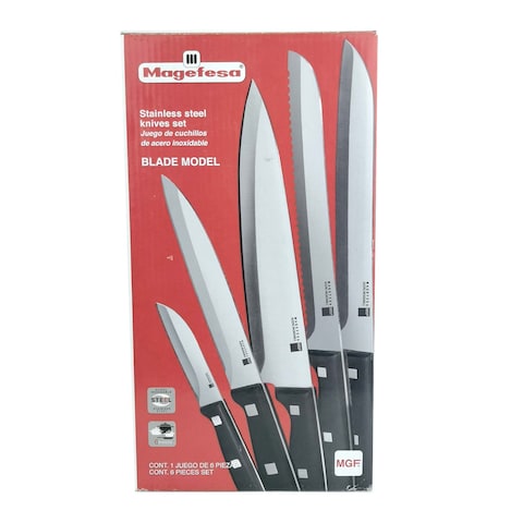 Magefesa Knife set - 6 Pieces