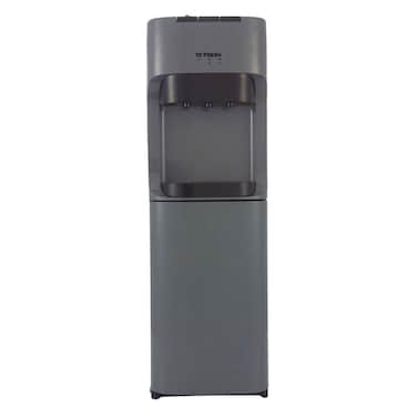 Fresh Hot and Cold Water Dispenser with Cup Holder - 3 Taps - Grey - FW-16VCDH