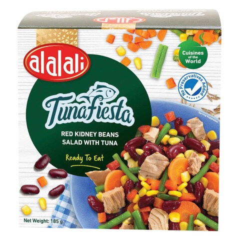 Al Alali Snack Tuna Salad With Kidney Beans 185g