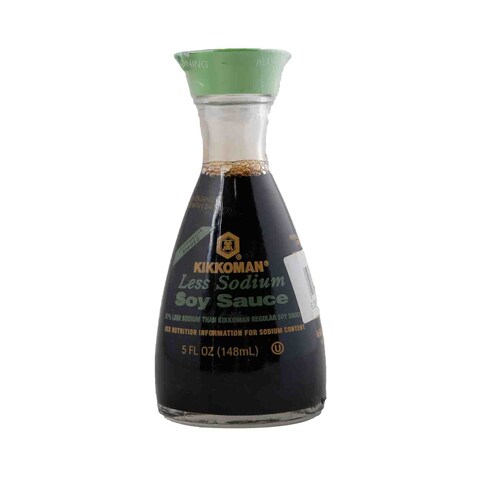 Kikkoman Soy Sauce Less Soduim 148 Ml