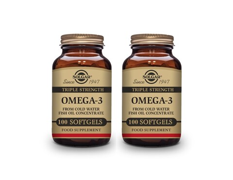 Solgar Triple Strength Omega-3 950 Mg Softgels 1+1 Free