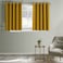 In House Velvet Curtains - Gold - 140x140 cm