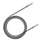 Baseus CAM30-BS1 AUX Cable - 1 Meter - Silver/ Black