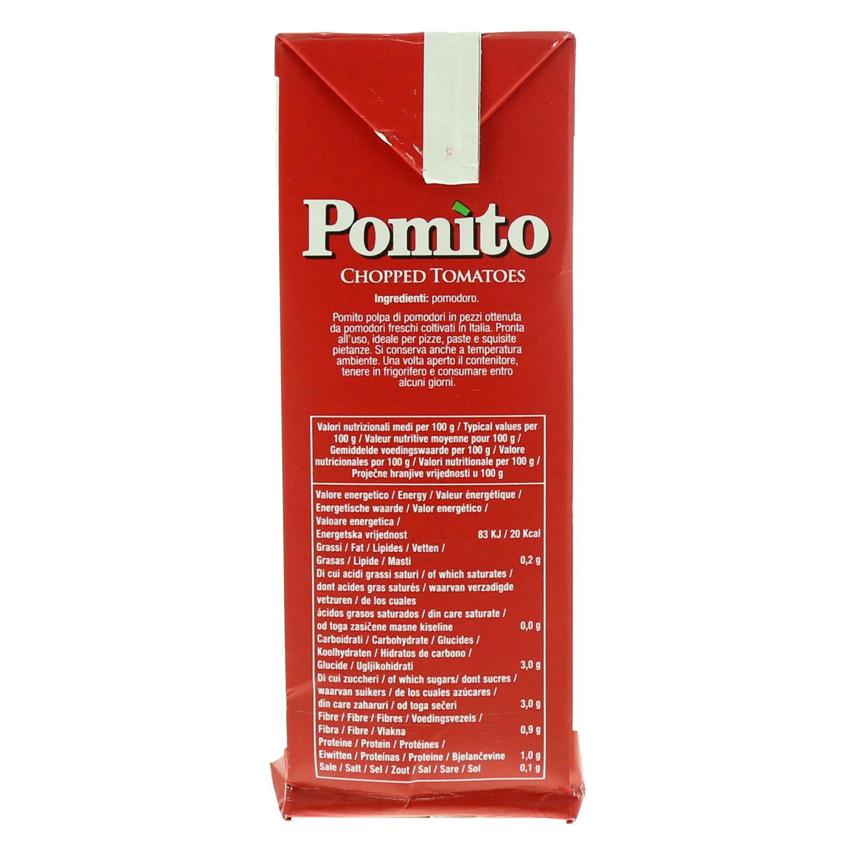 Pomi Chopped Tomatoes 1000 Gram product thumbnail 4