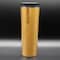 STARBUCKS TUMBLER BECHER Badge Glitter Gold - 16 fl.oz / 473ml