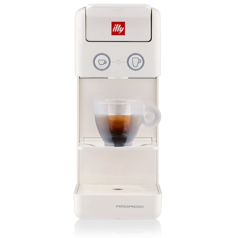 Illy Espresso Coffee Machine Y3.3 (White).