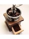 Generic Portable Manual Coffee Bean Grinder -Brown/Black 9.5X9.5X16.5cm