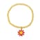 Aiwanto Flower Bracelet for Women's Hand Chain for Women's