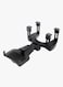 Generic - Rear Mirror Mount Phone Holder Black