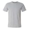 LA Collection Short Sleeve Round Neck T-Shirt_Light Grey M+