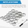 23 Pcs Bowl Type Oil Filter Cap Removal Wrench Set 65-101mm Car Fuel Filter Remover Tool Car Maintenance Tool