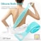 Generic - Silicone Back Bath Shower Wash Body Belt Brush Bath Towel Exfoliating Body Brush