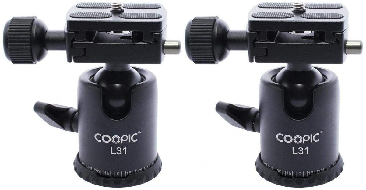 Coopic Coopic L31 Camera Video Tripod Ball Head 11 POUNDS