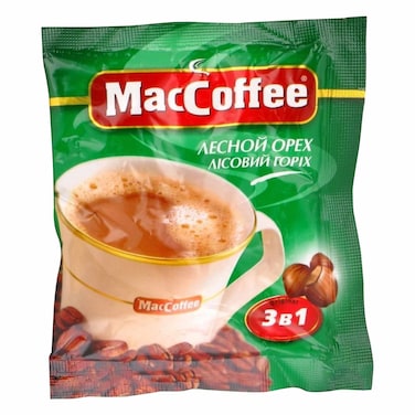 MacCoffee 3 In 1 Hazelnut Coffee 18g