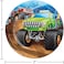 Creative Converting Monster Truck Rally Luncheon Plates 8-Pieces- 7-Inch Diameter