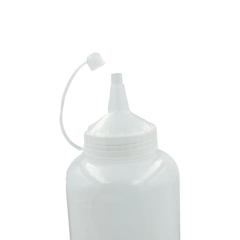 Gab Plastic Set of 3 Squeeze Bottles, 0.65 L, Black