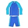 Kings Collection BDSS 1802 Boys Swimming Costumes Set 2 Pieces Blue