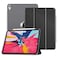 MOCA PU Leather Smart flip Cover Case for 2018 Apple ipad pro 11 inch A1980 A1934 A2013 A1979 Smart Stand Flip Cover case (Black)