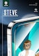Green Lion 9H Steve Glass Strong Full Screen Protector, Superior Screen Protection, Anti-Scratch, Oil Resistant, Anti-Fingerprint, Compatible With iPhone 14 Pro (6.1"))