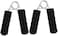 ULTIMAX Foam Hand Grip Fitness Arm Trainers Strength Foam Wrist Grippers Train Exercise Fitness Hand Gripper Training Heavy Gym Tool-Black