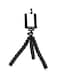 Octopus - Adjustable Phone Tripod Holder Stand Black