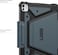 Urban Armor Gear UAG Metropolis SE for iPad Pro 11 inch case cover (2024) M4 with Pencil Holder and Adjustable Multi-Angle Viewing Stand - Cloud Blue