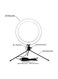 Generic LED Ring Light With Tripod Stand Black