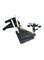 Generic - Multifunctional Movable Washing Machine And Refrigerator Stand Black /Silver