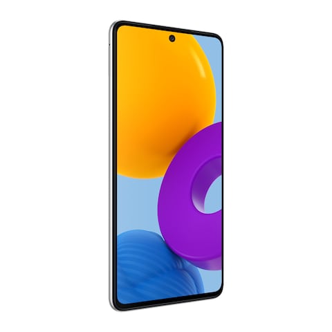 Samsung Galaxy M52 - 6.7-inch 128GB/8GB Dual SIM 5G Mobile Phone - White