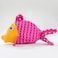 Plush Pet Fish Dog Toy - Multicolour - 3pc