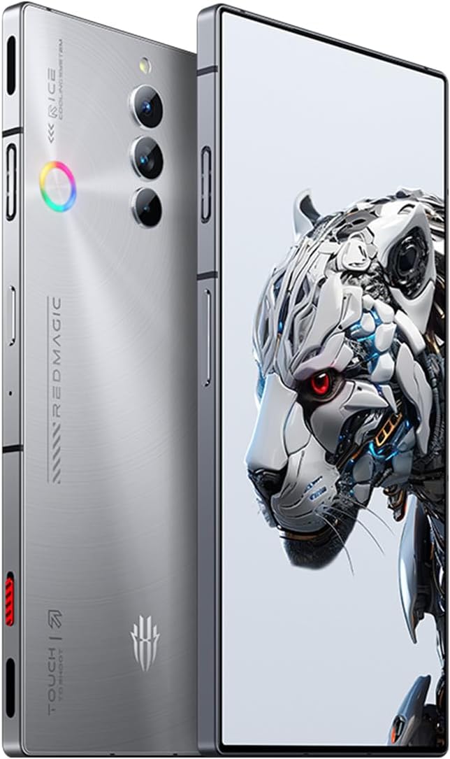 RedMagic 8S Pro, Dual SIM, 16GB RAM, 512GB, 5G, Smartphone, Platinum - International Version
