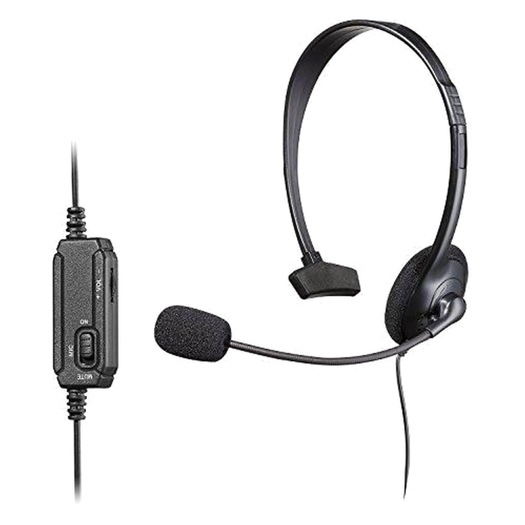 Mic Playstation Mono Headset Playstation (PS4) Mono Chat Earbud