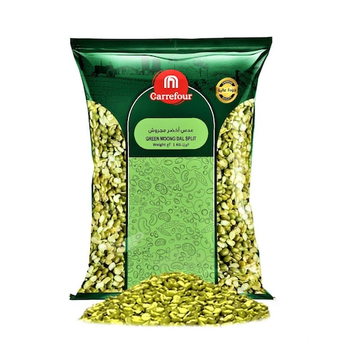 Carrefour Green Split Moong Dal 1kg