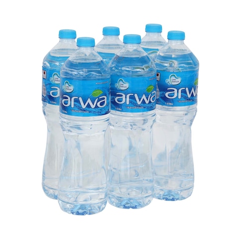 Arwa Drinking Water 1.5L&times;6&#39;s