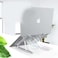 Ergonomic Laptop Stand Portable Adjustable Aluminum Desktop Ventilated Cooling Holder Anti Slip Folder and easy to carry