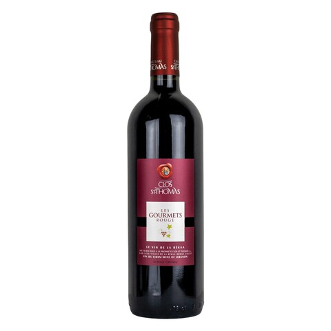 Clos St. Thomas Les Gourmets Rouge 2015 Red Wine 750ml