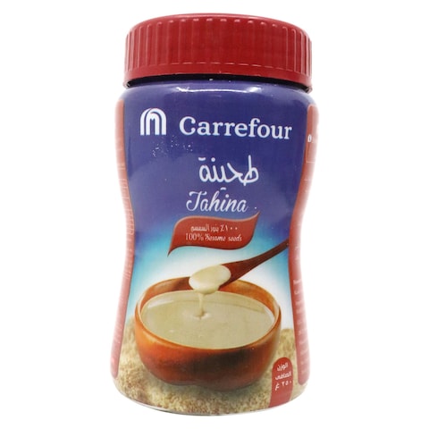 Carrefour 100% Sesame Seeds Tahina Cream 250g