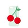 Cherry Soft Silicone iPhone Case (X &amp; XS)